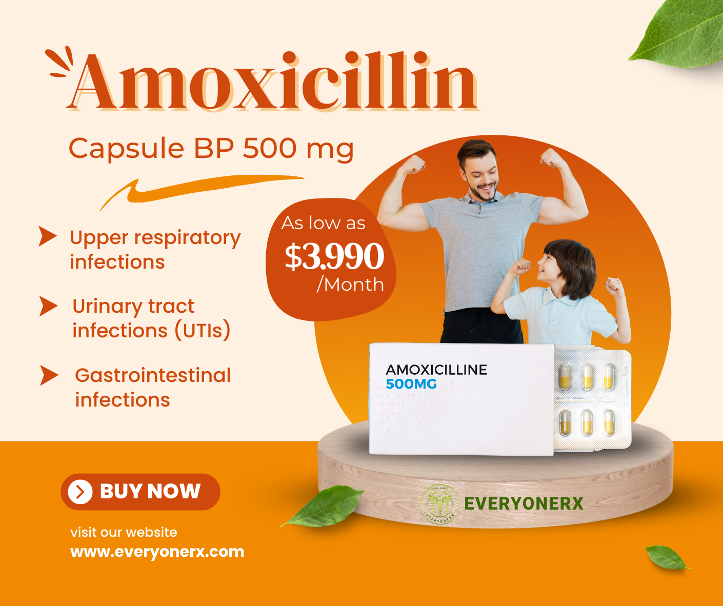 Amoxicillin 500 mg: Uses, Dosage, and Important Precautions
