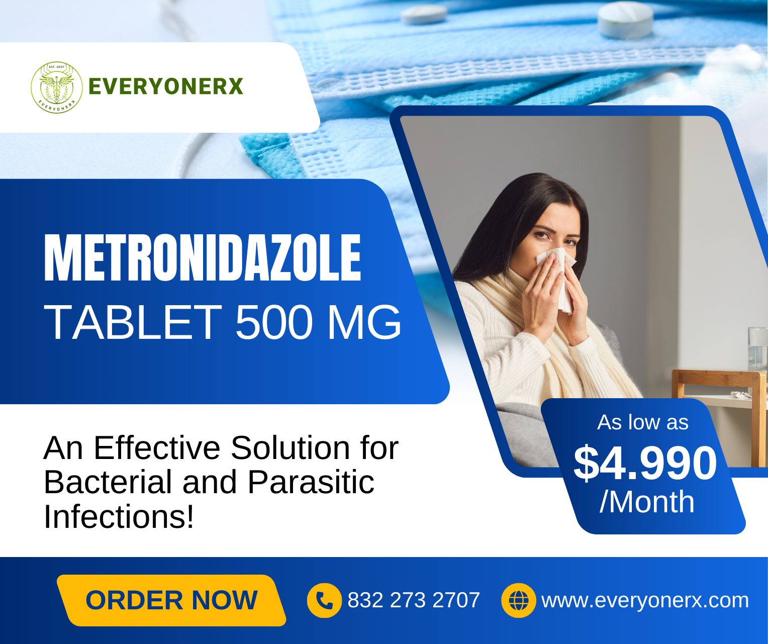 Metronidazole 500 mg Review: A Powerful Antibiotic for Bacterial and Parasitic Infections