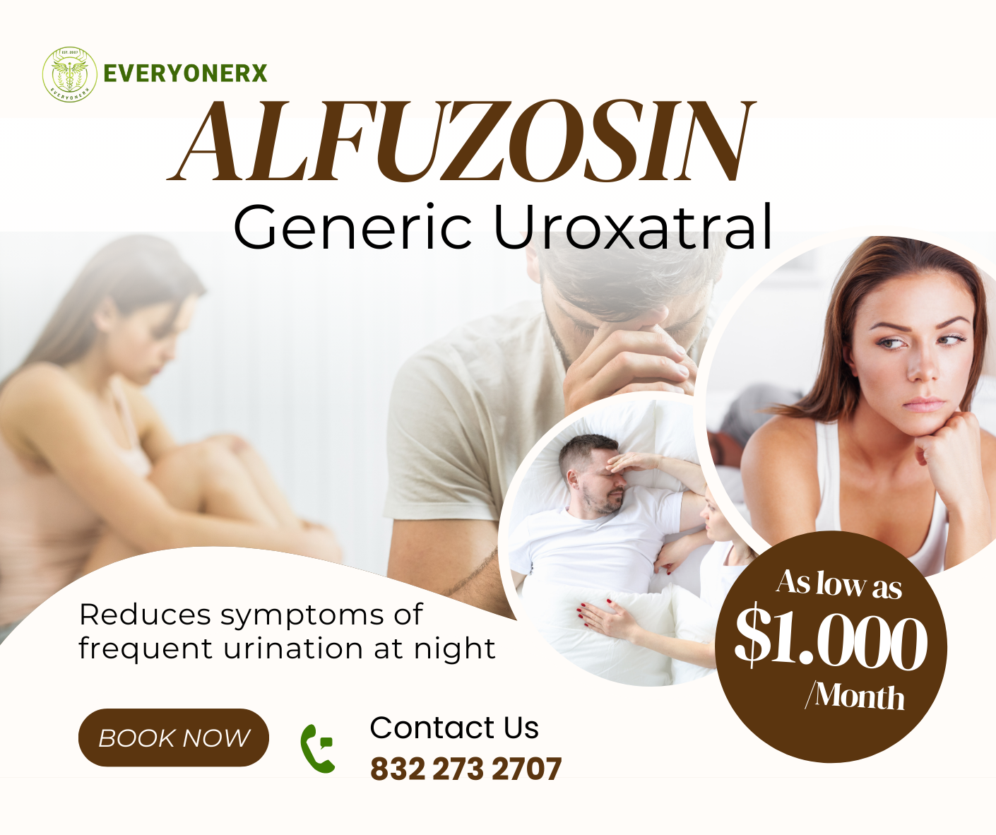 Alfuzosin - Generic Uroxatral