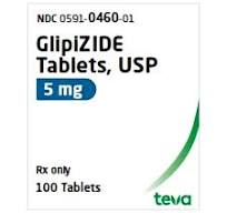 Glipizide 5 mg tablet