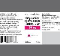 Dicyclomine 20 mg