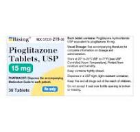 Pioglitazone 15 mg tablet